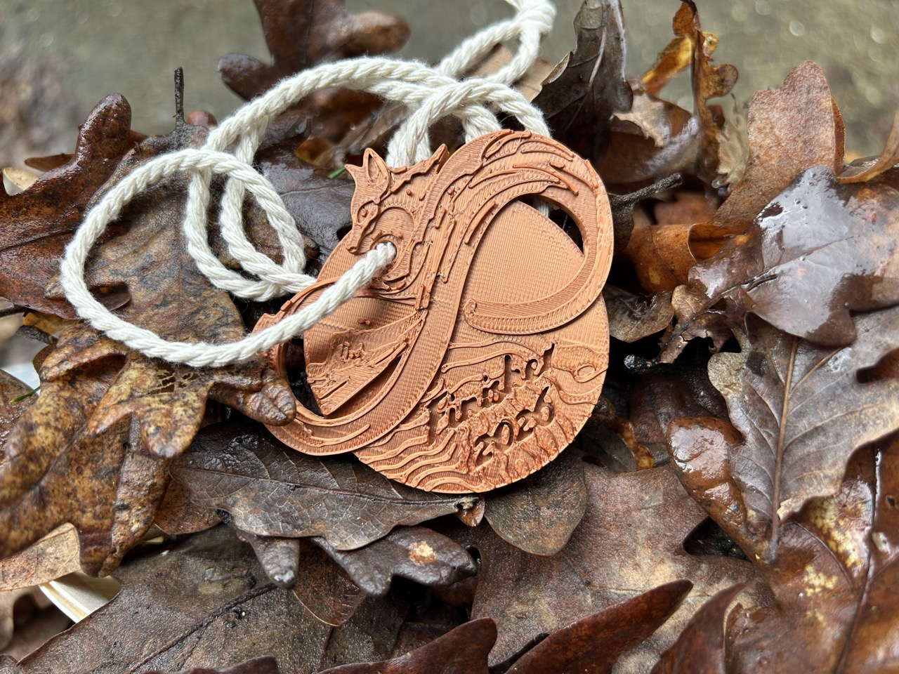 Médaille personnalisée Après la ligne