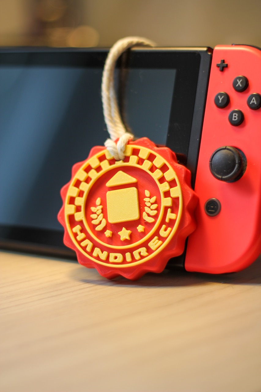Médaille personnalisée imprimée en 3D